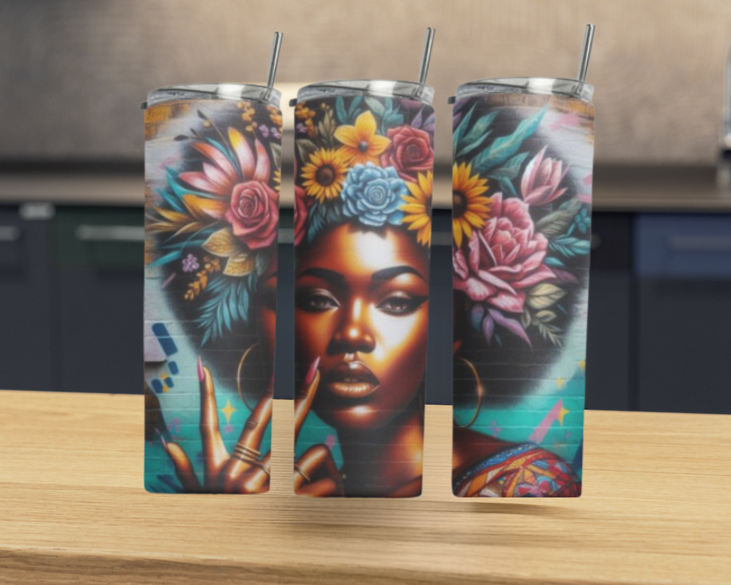 Queen Graffiti Tumbler