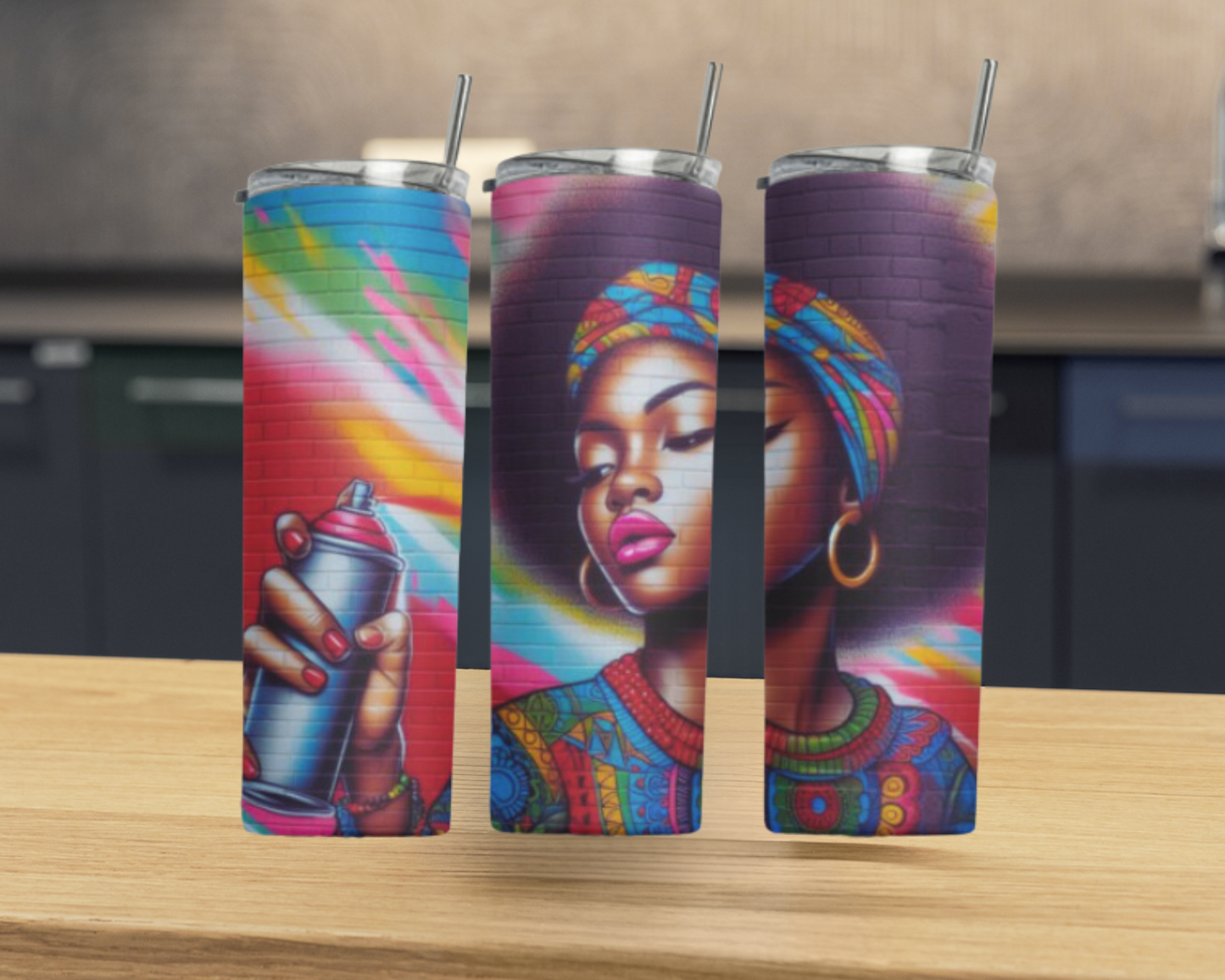 Queen Graffiti Tumbler