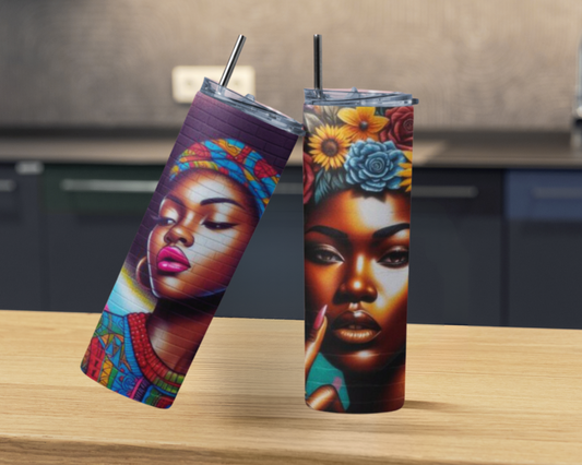 Queen Graffiti Tumbler