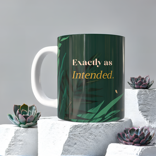 Emerald Garden Mug — Bloom & Dusk Collection